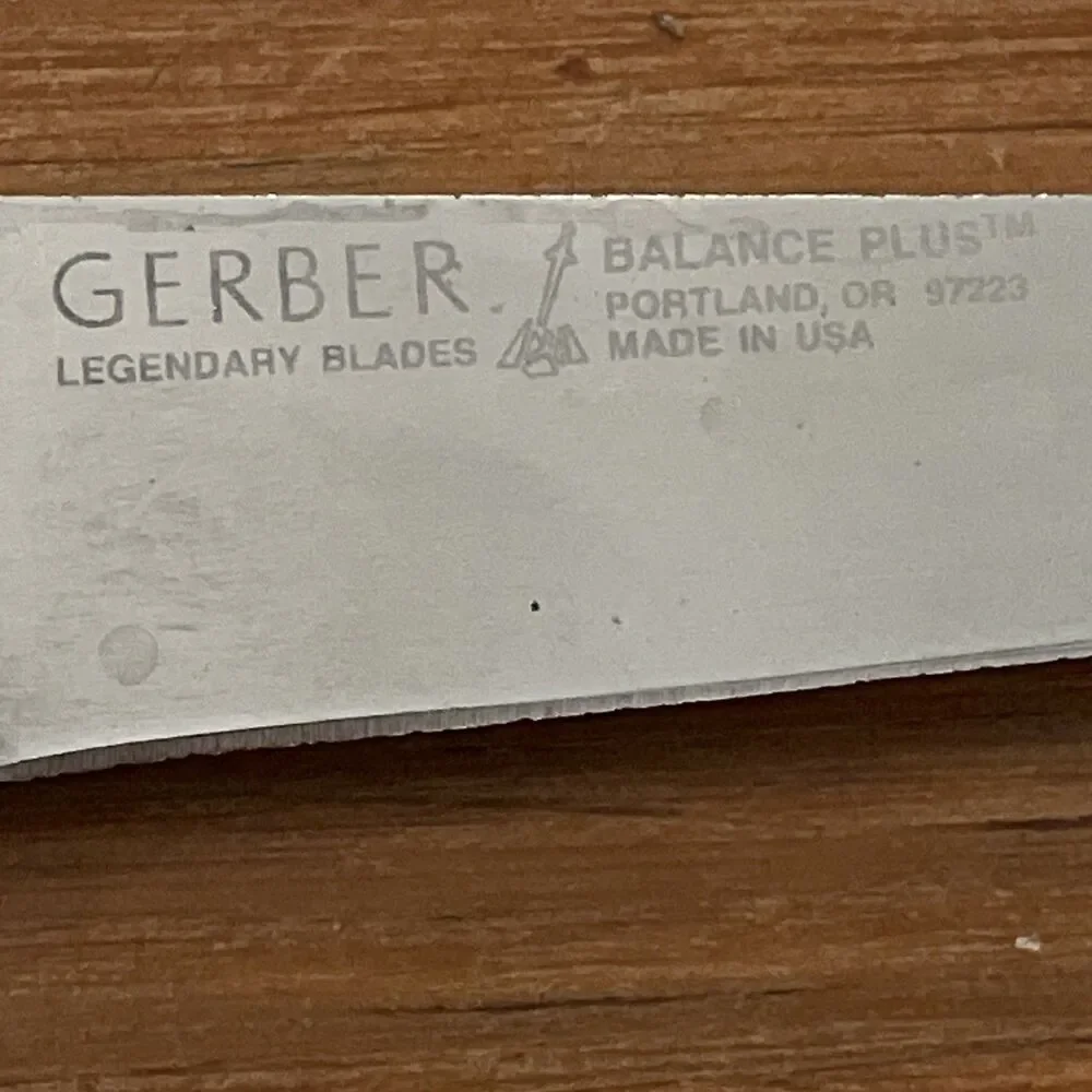 Vintage Gerber Legendary Blades Balance Plus 4